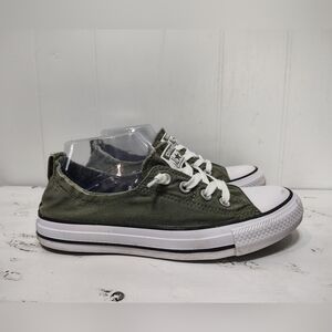 Converse Chuck Taylor Shoreline Slip-On Sneaker 8‎ Olive Green Low Top